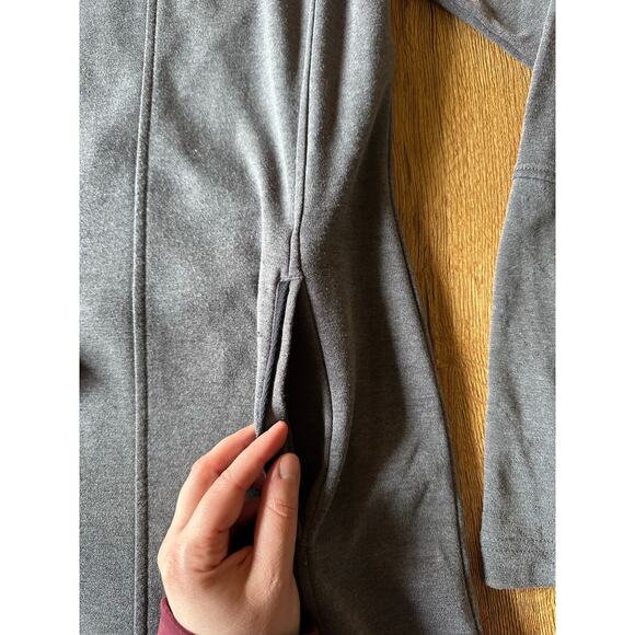 Lole Heather Gray Cowl Turtleneck Sweater Dress Size XSmall - Picture 3 of 6